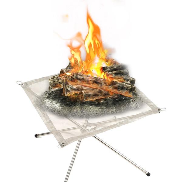 Compact Campfire Grill