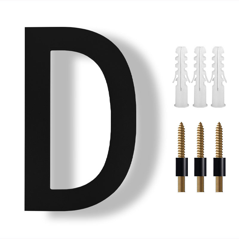 Modern Acrylic Floating Numbers