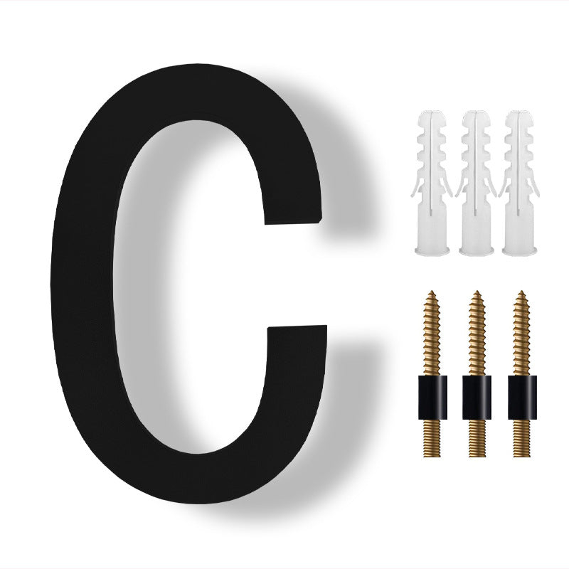 Modern Acrylic Floating Numbers