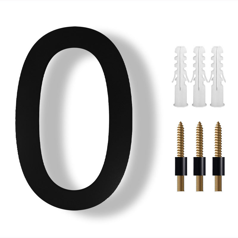 Modern Acrylic Floating Numbers