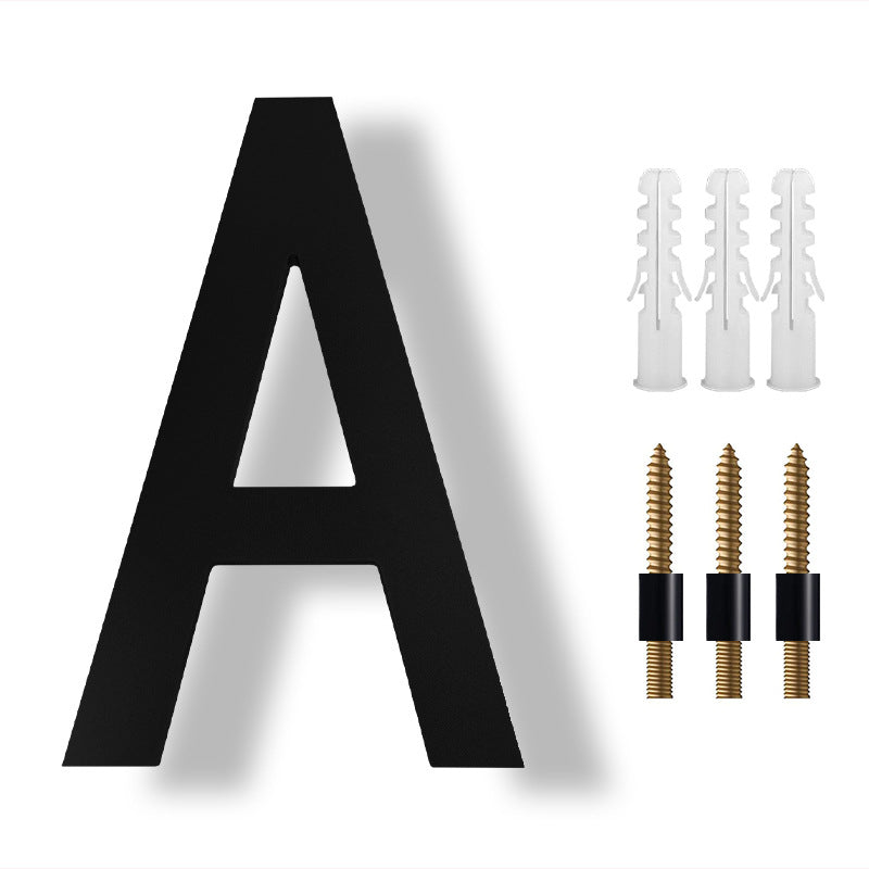 Modern Acrylic Floating Numbers