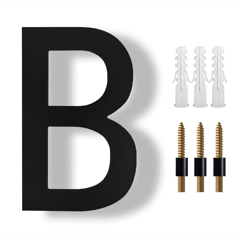 Modern Acrylic Floating Numbers